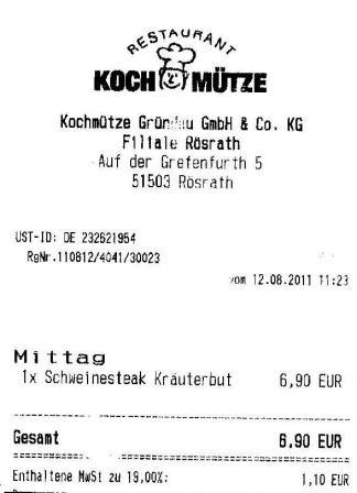 nfds Hffner Kochmtze Restaurant